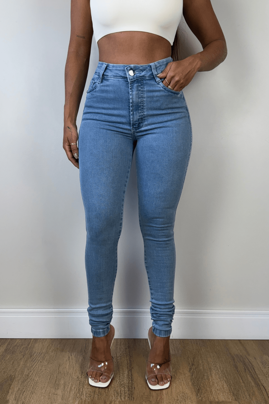 Calça Jeans Skinny América