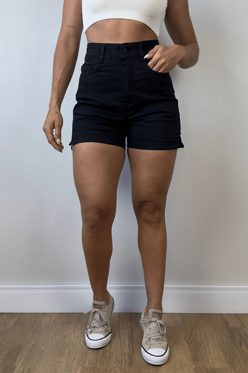 Short Jeans Black Premium