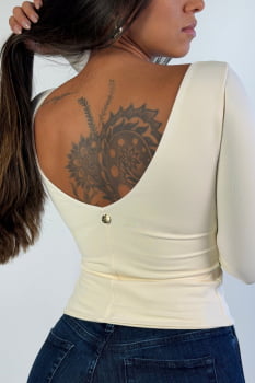 Blusa Faye Off-White
