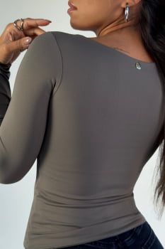 Blusa Maddy Gray
