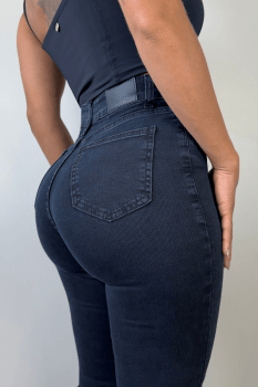 Calça Jeans Flare Dark