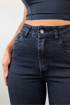 Calça Jeans Flare Dark
