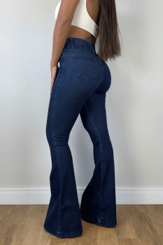Calça Jeans Flare Europa
