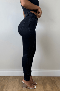 Calça Jeans Skinny Dark