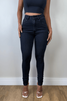 Calça Jeans Skinny Dark