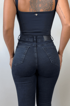 Calça Jeans Skinny Dark