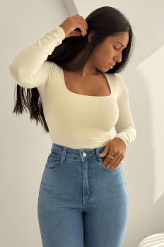 Blusa Aimee Off-White