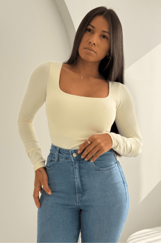 Blusa Aimee Off-White