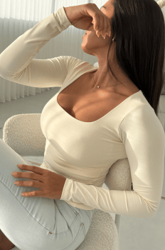Blusa Aimee Off-White