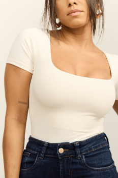 Blusa Luna Off-White