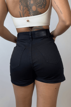 Short Jeans Black Premium